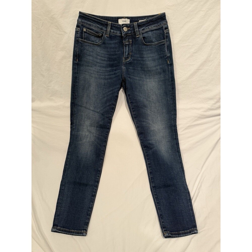 Closed Baker Distressed Ankle Jeans Women 27 Made in Italy - Picture 6 of 11